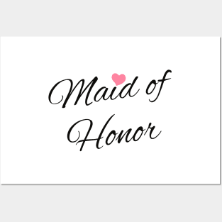 maid of honor Posters and Art